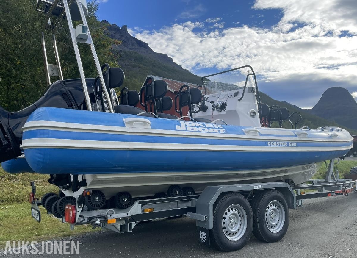 Joker Coaster 650 med Suzuki 200HK (32,2 timer) - 10 Seter - Henger - Radar